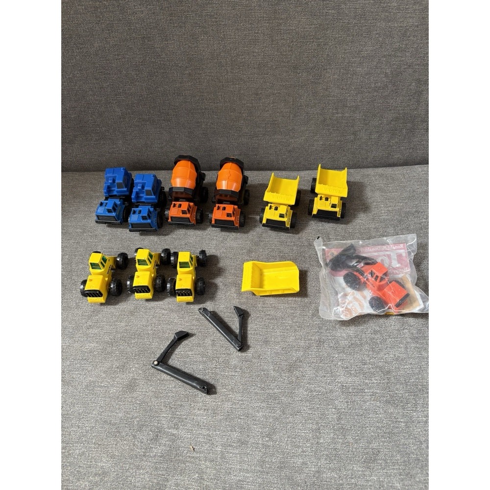McDonalds Happy Meal Tonka Truck Toys Lot Vintage 1992 - 94 One Sealed